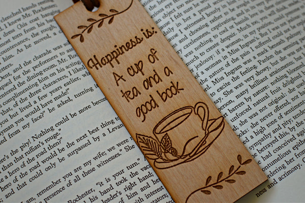 Not All Who Wander Are Lost - Wood Bookmark