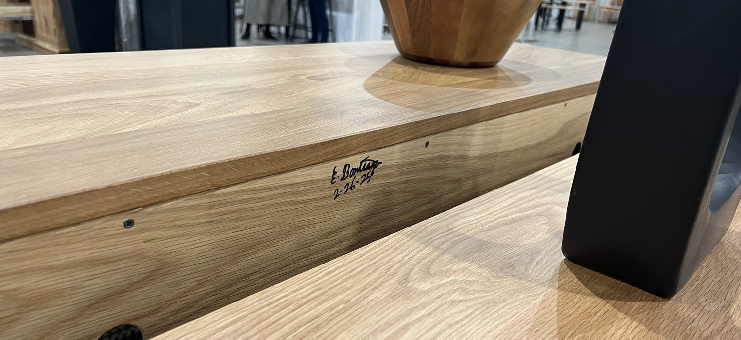 Amish Handcrafted Signed Furniture