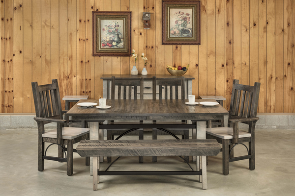 Amish Handcrafted Dining Chairs, Benches, & Bar Stools