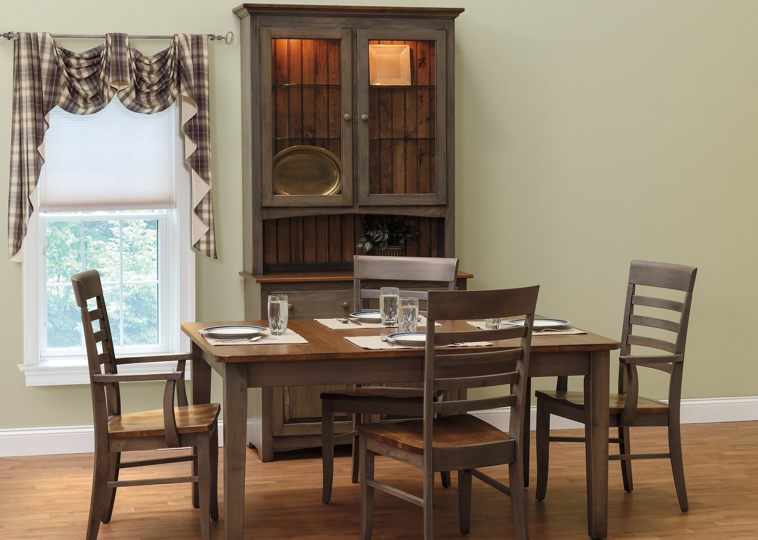 Amish Handcrafted Dining Hutches