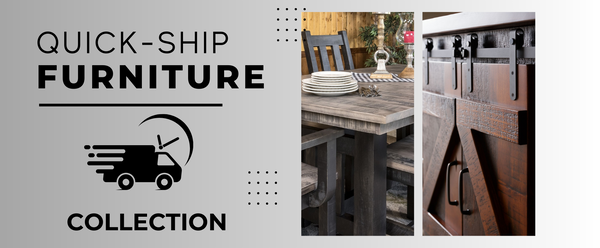 Quick-Ship Furniture Collection from The Wood Reserve