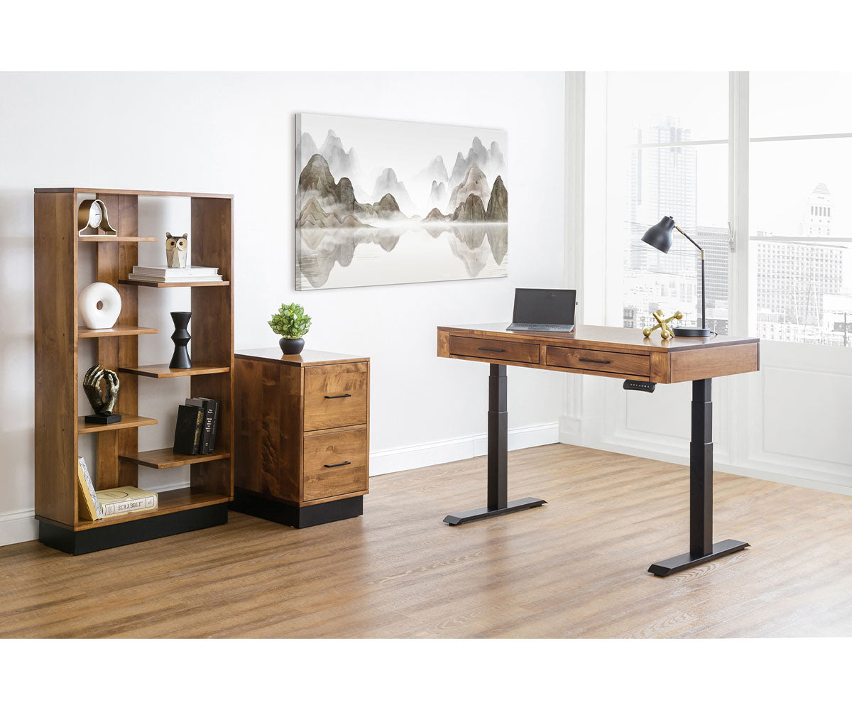 Brooklyn- Amish Hardwood 50" Lift Desk