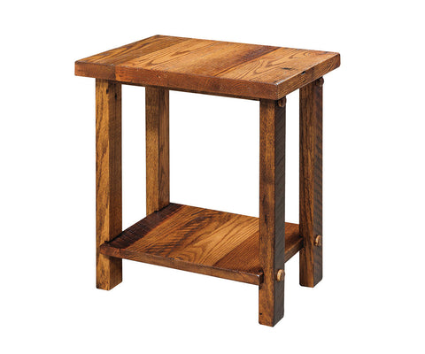 Ashland - Reclaimed Barnwood End Table