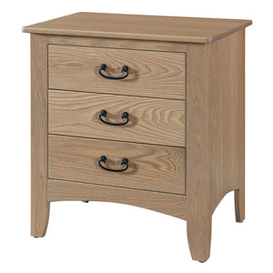 Somerset- Amish Solid Wood Nightstand W/ Optional Hidden Compartment
