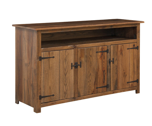 Barnwood- Reclaimed 3 Door TV Console