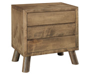 Troy - Amish Solid Wood 3 Drawer Nightstand