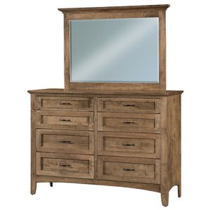 Riverdale - Amish Handcrafted 8 Drawer Dresser W/ Optional Mirror