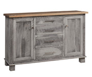 Millburg - Reclaimed Barnwood Server Cabinet