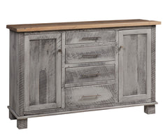 Millburg - Reclaimed Barnwood Server Cabinet