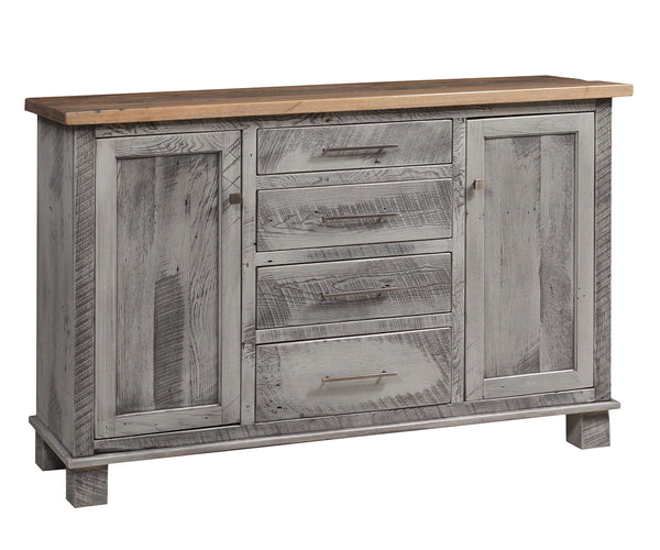 Millburg - Reclaimed Barnwood Server Cabinet