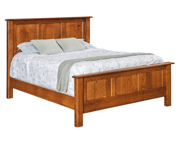 Hudson - Amish Solid Wood Panel Bed