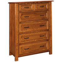 Hudson - Amish Handcrafted 6 Drawer Chest of Drawers