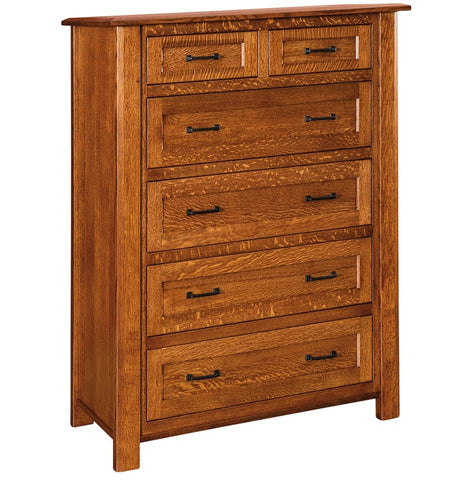 Hudson - Amish Handcrafted 6 Drawer Chest of Drawers