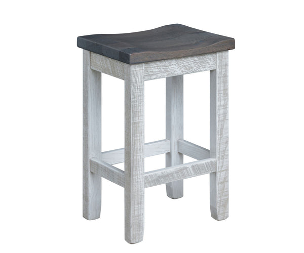 Hopewell - Reclaimed Barnwood Bar Stool