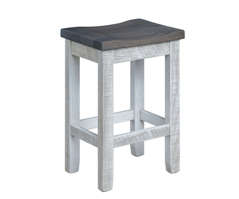 Hopewell - Reclaimed Barnwood Bar Stool