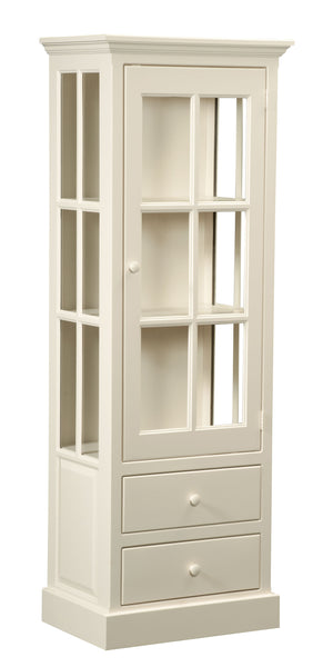 Cape Cod - Amish Handcrafted Curio Cabinet