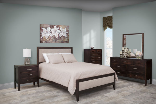 Albany - Hardwood Panel Bed