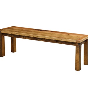 Prairie - Reclaimed Barnwood Dining Bench