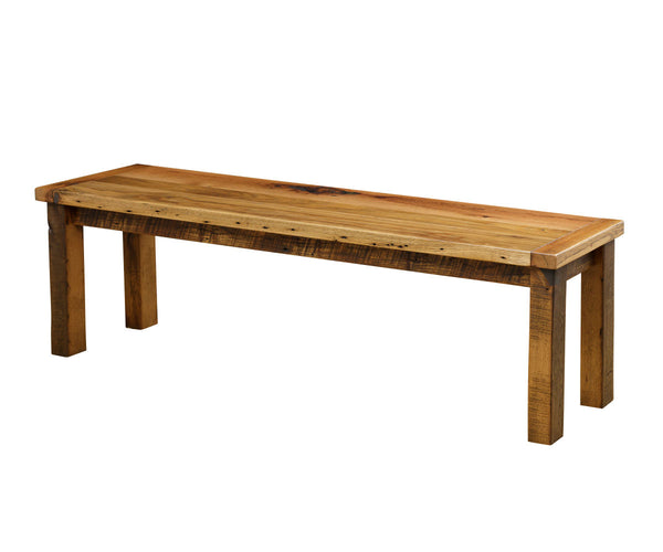Prairie - Reclaimed Barnwood Dining Bench