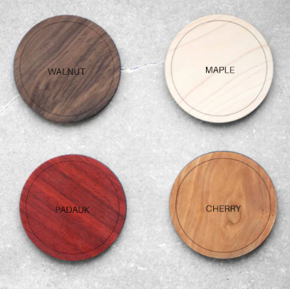 Mountain - Premium Hardwood Coaster Set