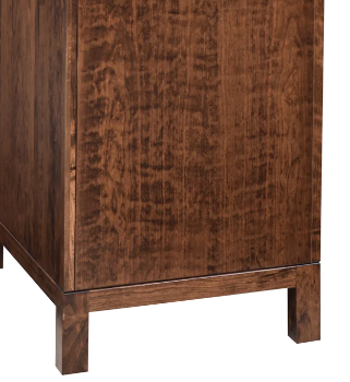 Vienna - Amish Mid Century Modern 2-Drawer File Cabinet