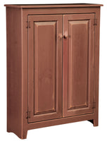 Vintage Pine- Amish Handcrafted Large Jelly Cupboard Cabinet