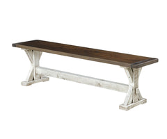 Durango - Reclaimed Barnwood Dining Bench