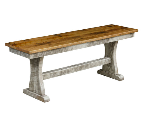 Tremont - Reclaimed Barnwood Dining Bench