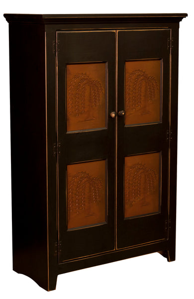 Vintage Pine- Amish Handcrafted Jelly Cupboard Cabinet