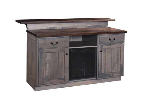 Nero- Amish Hardwood Home Bar