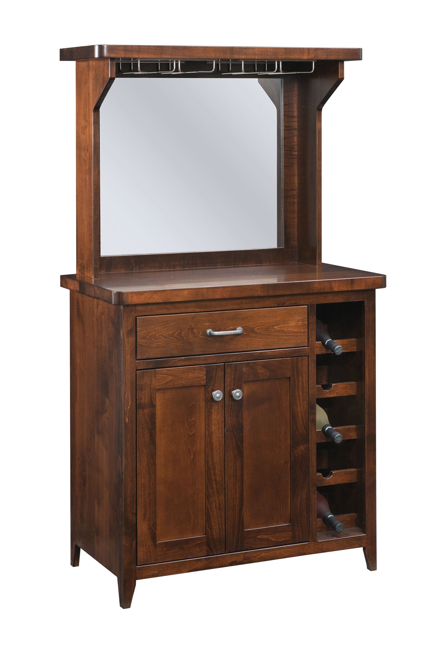 Florence - Amish Hardwood Wine Cabinet