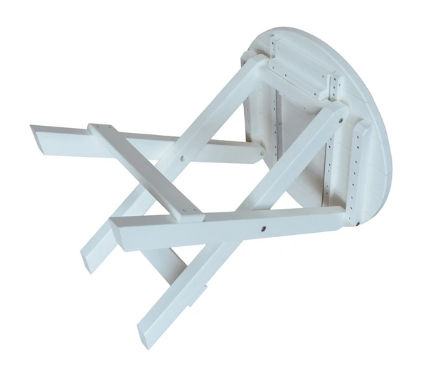 Poly Outdoor Round Folding Bistro Table