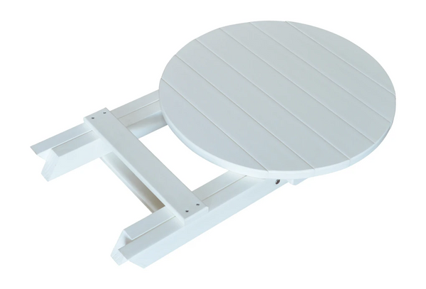 Poly Outdoor Round Folding Bistro Table