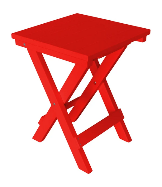 Poly Outdoor Square Folding Bistro Table