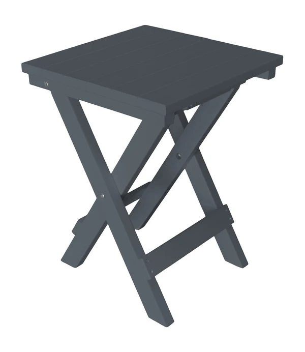 Poly Outdoor Square Folding Bistro Table
