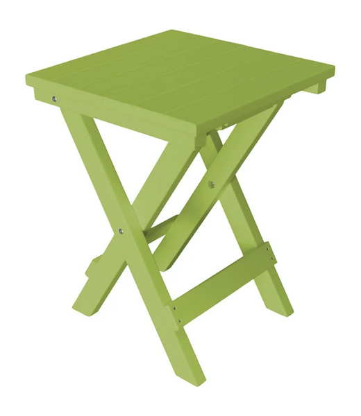 Poly Outdoor Square Folding Bistro Table