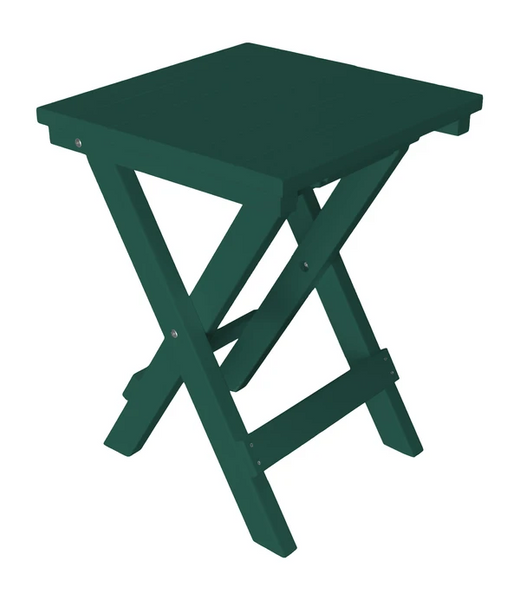 Poly Outdoor Square Folding Bistro Table