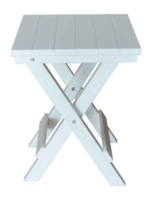 Poly Outdoor Square Folding Bistro Table