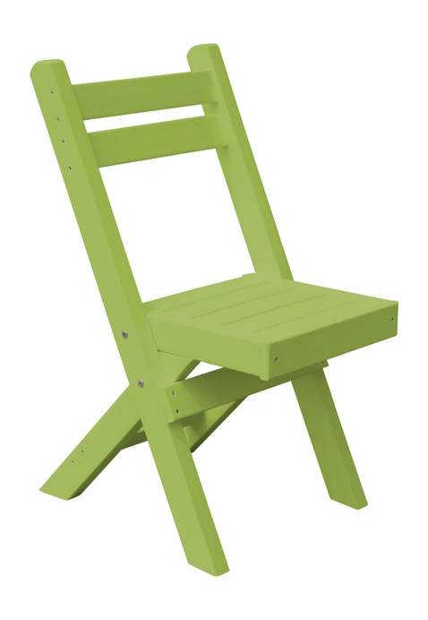 Poly Outdoor Coronado Folding Bistro Chair