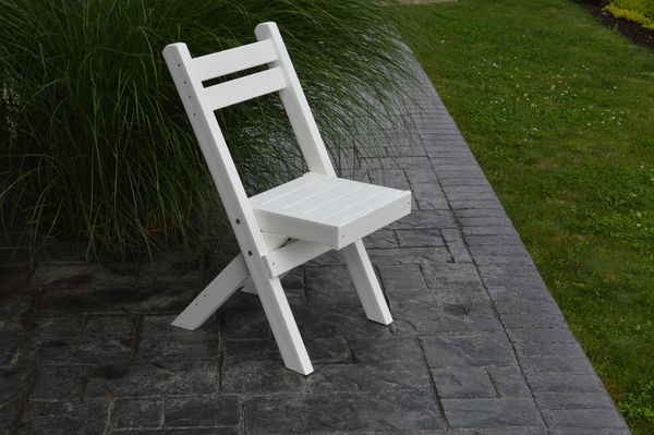 Poly Outdoor Coronado Folding Bistro Chair