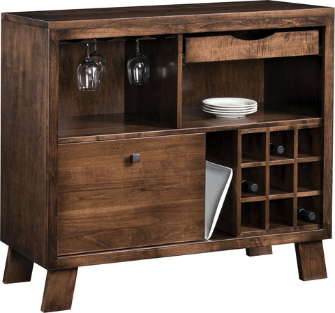 Victoria - Amish Handcrafted Wine Cabinet