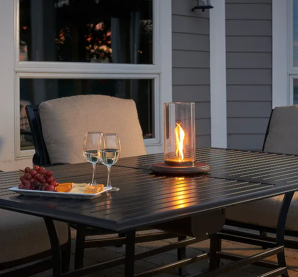 Table Top Outdoor Propane Lantern - The Wood Reserve