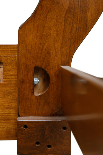 Canyon Creek - Hardwood Sleigh Bed with Optional Under Bed Storage