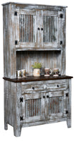 Gold Mine - Amish Handcrafted Granny Cabinet With Hutch