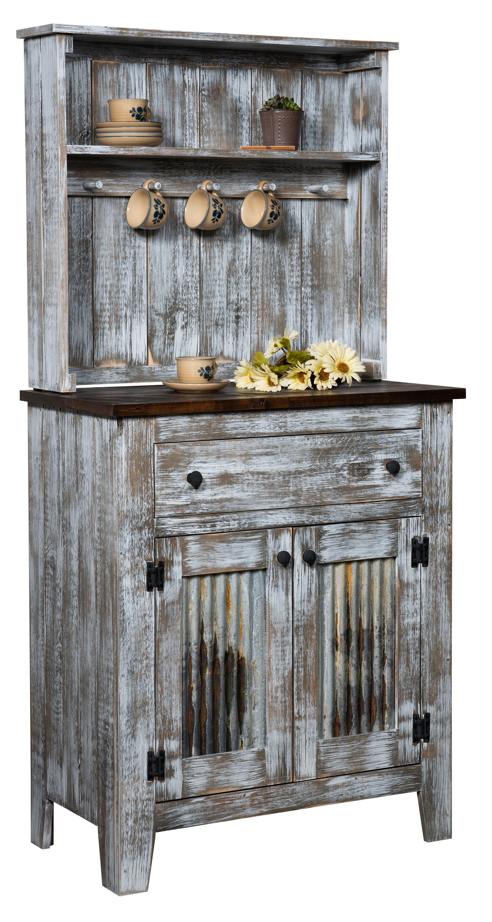 Red Rock - Amish Handcrafted Kitchen Hutch