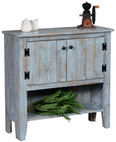 Gold Mine- Amish Handcrafted Coffee Bar Cabinet