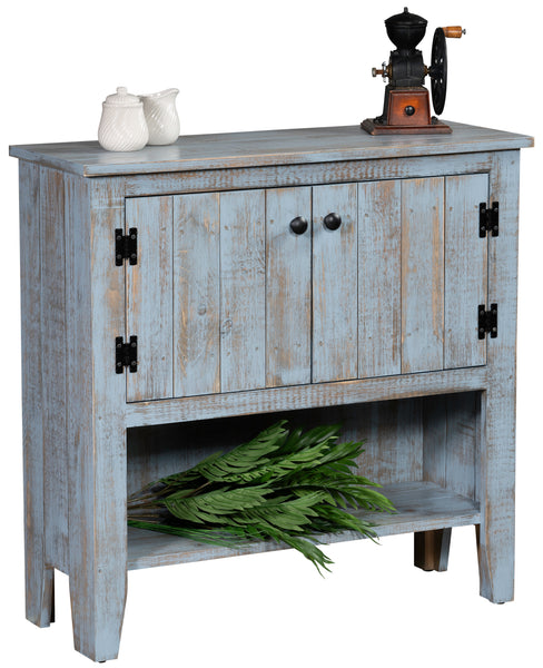 Gold Mine- Amish Handcrafted Coffee Bar Cabinet