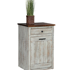 Gold Mine- Amish Handcrafted Tilt-Out Trash Bin Cabinet