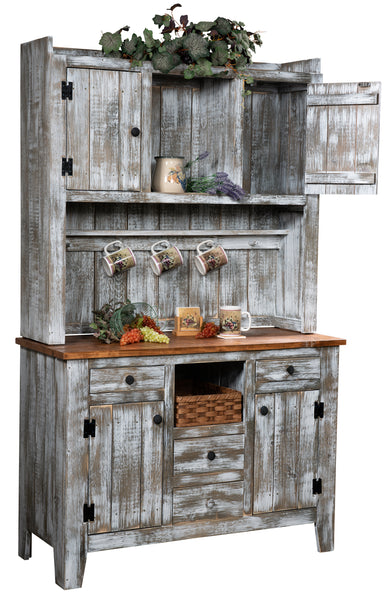 Settler's - Amish Handcrafted Kitchen Hutch