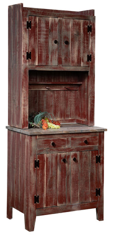 Little Settler's - Amish Handcrafted Kitchen Hutch